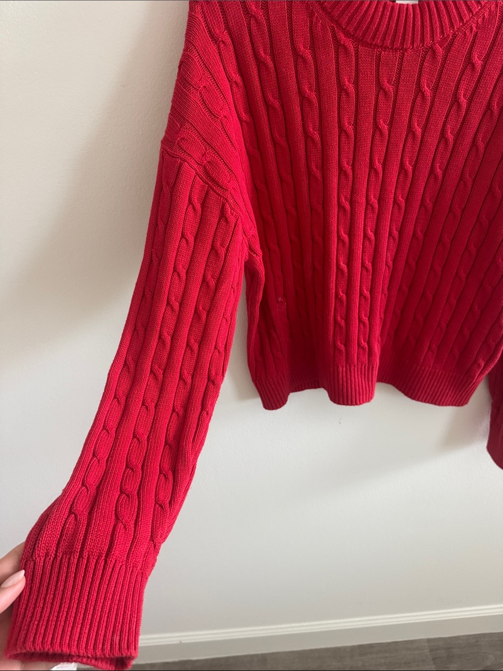 Red Gap Sweater - Picture 3 of 4